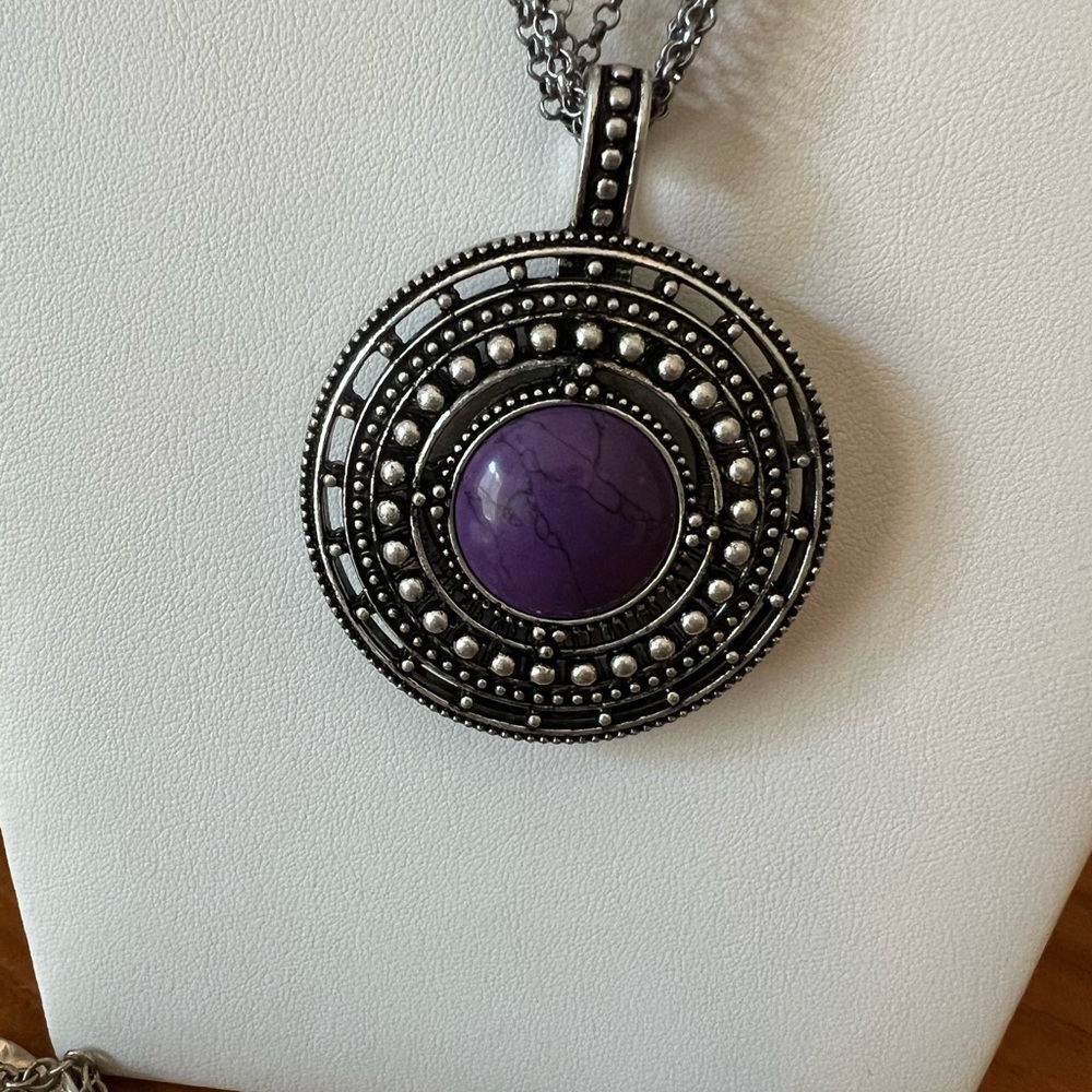 Lot Of Costume Jewelry- Earrings And Necklaces- 15 Pieces, Premier Designs Incl. - Picture 7 of 9